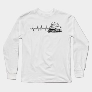 Locomotive Steam Train Gift Long Sleeve T-Shirt